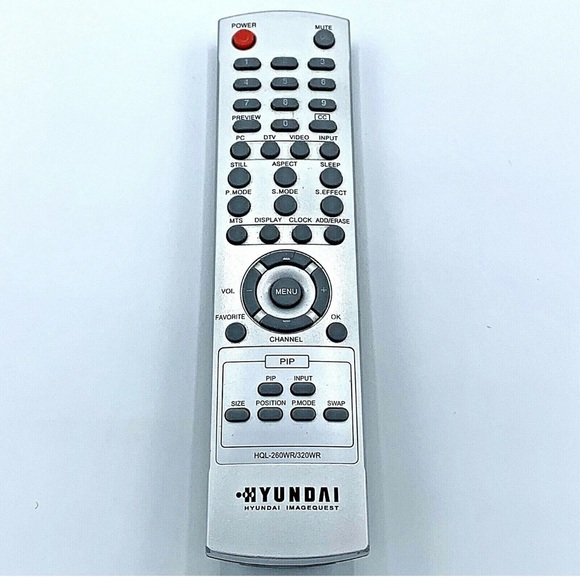 HYUNDAI Remote HQL-260WR/320WR ImageQuest GENUINE Remote Control Original Tested - Picture 4 of 12